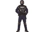 Costume Guirca Da Unità Swat Per Uomo Taglia M-L - Carnevale, Taglia:M