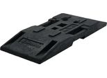 Piastra Di Base Per Barriere In Plastica Nera 800X400 Mm