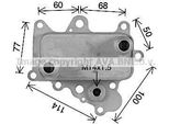 Prasco AL3152 - Radiatore Olio Oe 55230792 Per Giulietta (940), 500L (351, 352), 500X (334), Bravo, Doblo, Tipo, Renegade, Combo (X12), Combo Tour (X12)