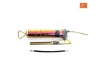 Ingrassatore Manuale A Leva Completo Di 4 Parti Con Tubo Flessibile, Tubo E Boccaglio