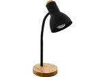 Eglo 98831 Veradal E27 Lampada Da Tavolo Nero Marrone