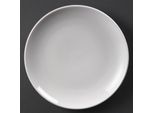 Piatti Da Caffè Rotondi Olympia Whiteware 23 Cm (12 Pezzi)