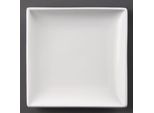 Piatto Quadrato Olympia Whiteware 18 Cm (12 Pezzi)