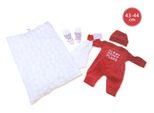 Lortens M844-54 Vestiti Per Bambola Neonato Taglia 43-44 Cm