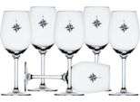 Set Di Bicchieri Da Vino 6 Pezzi, Ecozen, Infrangibili - Northwind