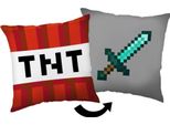 Minecraft Tnt Sword Dekoratives Kissen 40X40 Cm