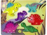 Puzzle Di Legno Animali Dinosauri Da Abbinare