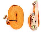 Kraft&Dele KD1327 Cinghia Di Fissaggio Con Cricchetto E Ganci 4M/50Mm/5T A Due Punti