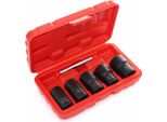 Kraft&Dele KD11791 Set Di Chiavi A Bussola Per Viti Piene Da 1/2" 6 Pz"