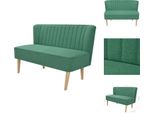 Vidaxl Divano In Tessuto 117 X 55,5 X 77 Cm Verde - Divani