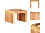 Vidaxl Tavolino 43X40X30 Cm In Legno Massiccio Di Acacia - Tavolini