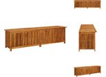 Vidaxl Cassetta Da Giardino 200X50X58 Cm In Legno Massiccio Di Acacia - Cassette Da Giardino