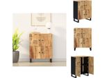 Vidaxl Credenza A 4 Ante 60X33X75 Cm In Legno Massiccio Di Mango - Credenze