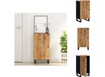 Vidaxl Credenza Con Porta 40X31X75 Cm In Legno Massiccio Di Mango - Credenze