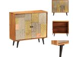 Vidaxl Sideboard 80X30X75 Cm Massivholz Akazie - Sideboards