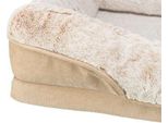Trixie Vital Bed Lino, Letto Ortopedico Rettangolare, Beige