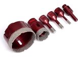 Kraft&Dele KD11219 Set Di Punte Diamantate Per Ceramica 6 Pz