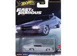 1970 Chevelle Ss Fast & Furious Hot Wheels Premium Mattel Auto Metall 1/5