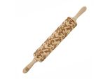 Moodforwood Mattarello In Legno, Inciso, 43 Cm Con Manici, Perfetto Per La Cottura Al Forno - Motivo Del Drago