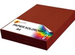Carta A Colori A4 80G Bordeaux V2 500 Fogli