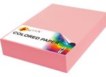 Carta Colorata A4 80G Rosa Pastello 500 Fogli