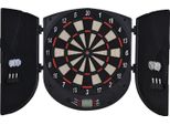 Tabellone Elettronico Per Freccette Con Effetti Sonori Delle Porte, Punteggio Automatico, 6 Freccette, 26 Giochi, 185 Opzioni Di Tiro, Per 8 Giocatori
