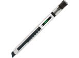 Kds S-11B Slim Nero Argento 9 Mm Coltello A Segmenti (3X Lama Nera)