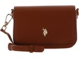 U.S. Polo Assn. Borsa A Tracolla Mansion Flap Crossbody Bag Tan Marrone