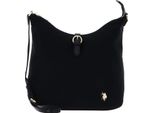U.S. Polo Assn. Borsa A Tracolla Houston Hobo Bag Black Nero