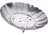 Cestello Per La Cottura Di Verdure In Pentola E Per La Cottura A Vapore Di Alimenti In Acciaio Inox, Pieghevole Ed Espandibile