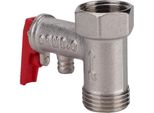 Valvole Per Caldaie Elettriche, Valvola Di Sicurezza In Ottone, 1/2 Pollice, 0,8 Mpa, Filettatura Maschio X Filettatura Femmina, Valvola Di Sicurezza Bsp Per Bagno, Toilette E Cucina - Qualità - Durata