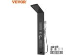 Vevor - Sistema Di Pannelli Doccia A Luce Led - Sistema Doccia Completo - Set Doccia - Soffione E Doccetta Nero Opaco - Doccia Massaggiante - Doccia A Pioggia Quadrata Per Bagno - Doccetta A Cascata, Getti Massaggianti Spa, Doccia Per Vasca Da Bagno, Doccia Per Vasca Da...
