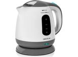 Bollitore Thermosense 120, 1 Litro, 1100 W, Vetro Borosilicato, Senza Bpa, Base A 360°, Display Led, Filtro Anticalcare, Spegnimento Automatico, Senza Fili, Impugnatura Cold-Touch