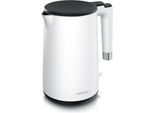 Arendo - Bollitore In Acciaio Inox - 1,5 Litri - 2200 Watt - Design A Doppia Parete - Regolatore A 360° - Senza Bpa - Protezione Contro Il Surriscaldamento E Il Boil-Dry
