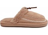 Pantofole Foderate Da Donna Pantofole Isolate Pantofole Slip On Erlom Beige Taglia 38/39