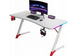 Tavolo Da Gioco Ekspand - 120X60 Cm - Illuminazione Rgb - Portabicchieri - Gancio Per Cuffie