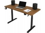 Ekspand | Scrivania Regolabile In Altezza - 120 Cm - Regolazione Elettrica Dell'altezza 72-118 Cm - Design Moderno - Legno Mdf