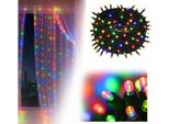 Luci Fiabesche 1000 Led - Lunghezza Totale 54 M - Multicolore - Per Interni - Decorazione Natalizia