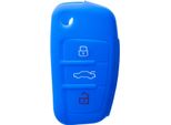 Coprichiave Protettivo Per Audi A2 A3 A4 A6 A8 Q3 Q5 Blu