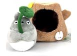 Il Mio Vicino Totoro Peluche Totoro Tronco D'albero 10 Cm