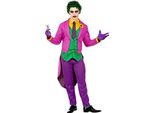 Costume Da Clown Psicopatico Per Uomo Costume Di Halloween Viola-Verde