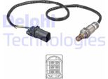 Sonda Lambda Delphi Per Opel Astra J Sports Tourer (P10) Pre-Catalizzatore Sonda Lambda A Banda Larga Riscaldata 500 Mm ES21303-12B1