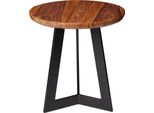 Tavolino 35 X 37 X 35 Cm Wl5.665 Tavolino In Legno Sheesham In Legno | Wohnling