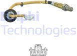 Sonda Lambda Delphi Per Mitsubishi Colt Vi (Z3A, Z2A) Sonda Planare Pre-Catalizzatore Riscaldata 280 Mm ES21340-12B1