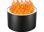 Vevor Stufa A Pozzo Per Fuoco Senza Fumo, Fuoco Da Campo, H: 18 Pollici X Diametro: 28 Pollici, Camino A Legna Con Cassetto Per Cenere Rimovibile, Pozzo Per Fuoco All'aperto Portatile In Acciaio Inossidabile SUS430,