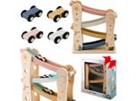 Scivolo In Legno Con Macchinine NK-855 Nukido