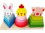 Anek Piramide Di Legno Animali SPW84985