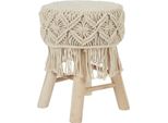 Howhomely Sgabello Beige Sgabello 32X32X42 Cm Sgabello