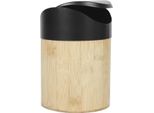 Howhomely | Cestino In Bambù Con Coperchio - 1 Litro - Nero