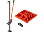 Martinetto Agricolo Fuoristrada - Base 3,18T - Martinetto Per Trattore - Altezza Di Regolazione 130,1-1079,5Mm - Robusto Martinetto Per Trattore Fuoristrada
